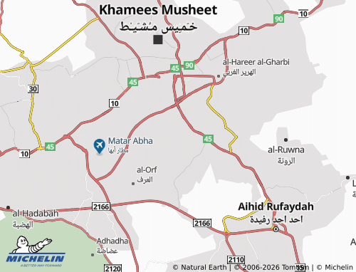 MICHELIN-Landkarte al-Harabi - ViaMichelin