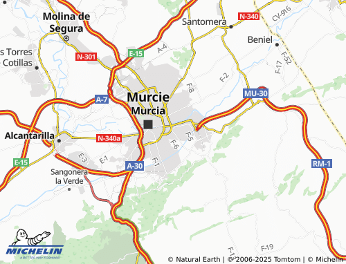 MICHELIN-Landkarte Los Dolores - ViaMichelin
