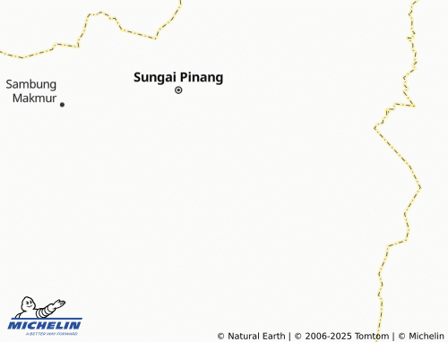 MICHELIN Sumber Baru map - ViaMichelin