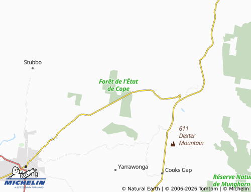Mapa MICHELIN Cope - ViaMichelin
