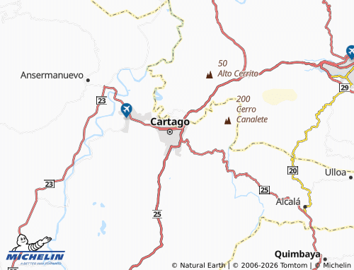Mappa MICHELIN San José - ViaMichelin