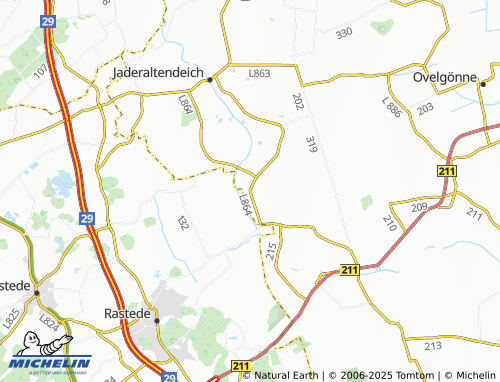 Mapa MICHELIN Jaderlangstraße - ViaMichelin