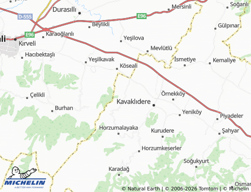 MICHELIN Göbekli map - ViaMichelin