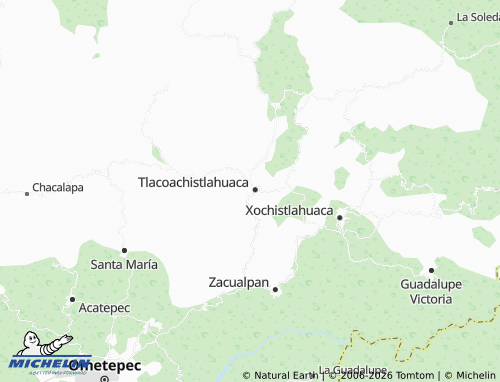 MICHELIN Coapinole map - ViaMichelin