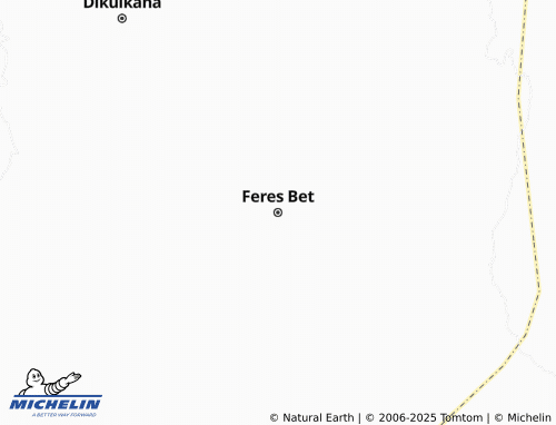 MICHELIN Feres Bet map - ViaMichelin