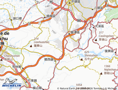 MICHELIN-Landkarte ji long keng - ViaMichelin
