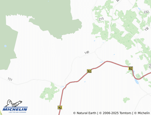 MICHELIN Vanaveski map - ViaMichelin