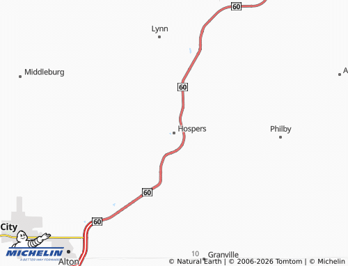 Mappa MICHELIN Hospers - ViaMichelin