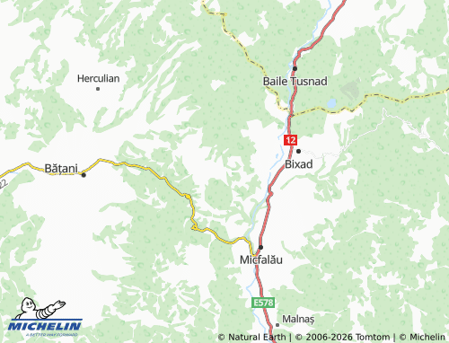Mappa MICHELIN Ozunca-Băi - ViaMichelin