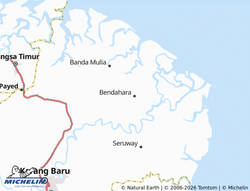 Mapa MICHELIN Alur Cantik - ViaMichelin