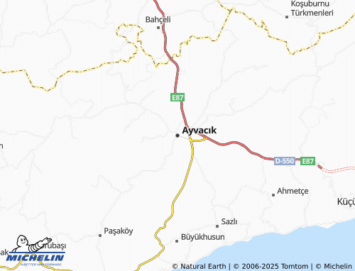 Mappa MICHELIN Ayvacık - ViaMichelin