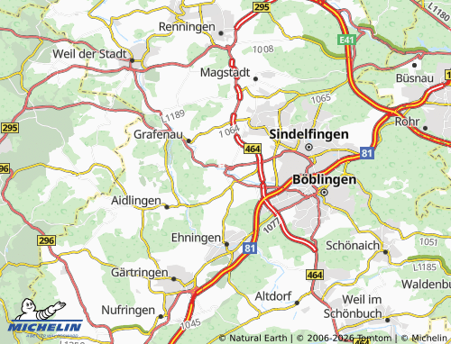 MICHELIN Darmsheim map - ViaMichelin