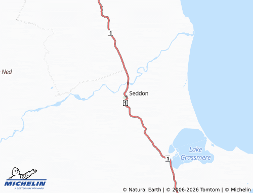 Mapa MICHELIN Seddon - ViaMichelin