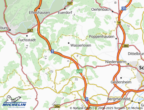 MICHELIN-Landkarte Greßthal - ViaMichelin