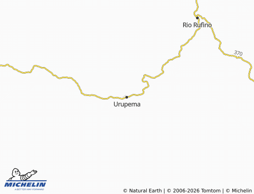 Mapa MICHELIN Urupema - ViaMichelin