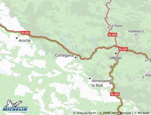 MICHELIN Cortegana map - ViaMichelin