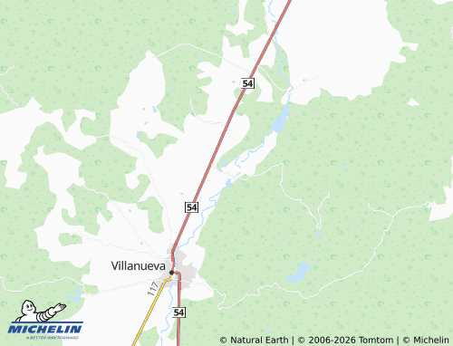 MICHELIN La Quemada map - ViaMichelin