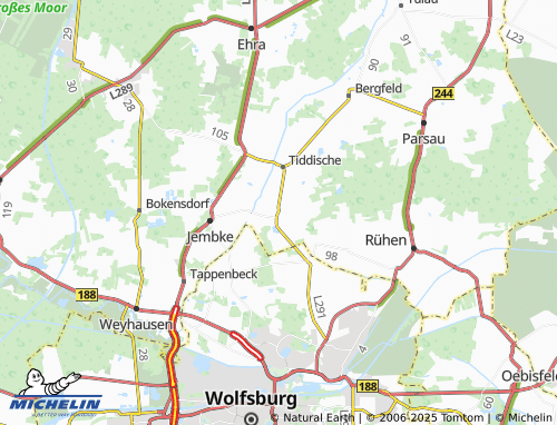 MICHELIN Hoitlingen map - ViaMichelin