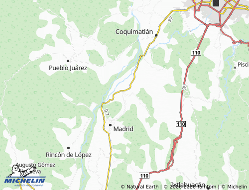 Mapa MICHELIN Valle Verde - ViaMichelin