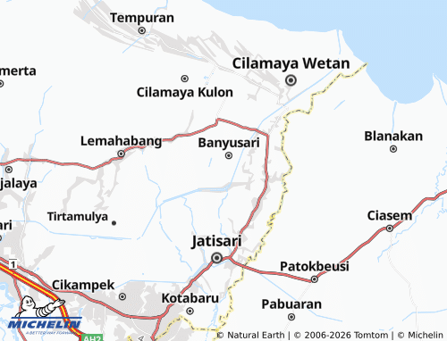 Mapa MICHELIN Gembongan - ViaMichelin