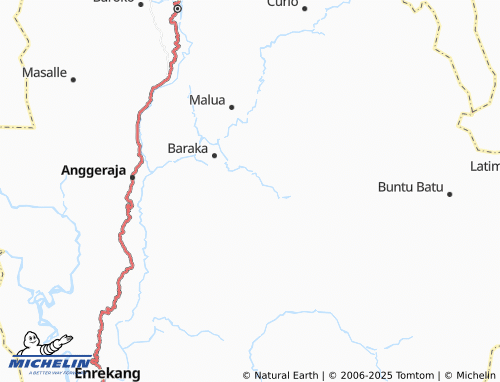 MICHELIN Lunjen map - ViaMichelin