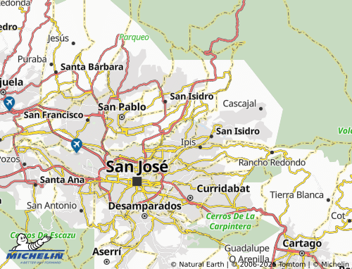 MICHELIN La Trinidad map - ViaMichelin