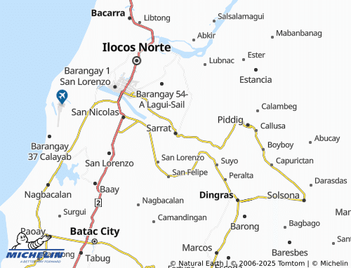 Carte MICHELIN San Vicente - ViaMichelin
