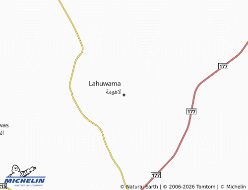 MICHELIN-Landkarte Lahuwama - ViaMichelin