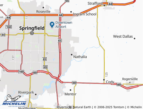 MICHELIN Nathalia map - ViaMichelin