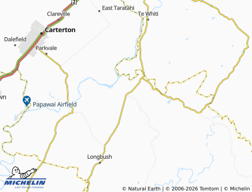 Mapa MICHELIN Gladstone - ViaMichelin