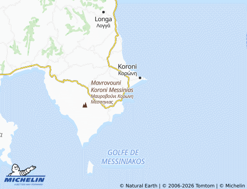 MICHELIN Agios Georgios map - ViaMichelin