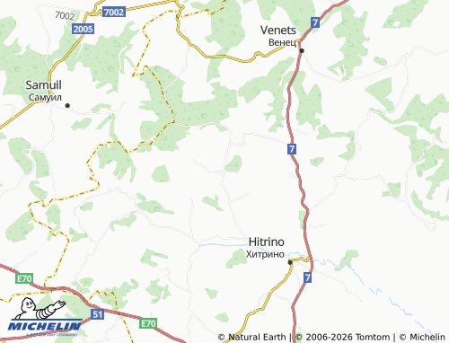 Mappa MICHELIN Dennitsa - ViaMichelin