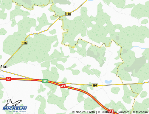 Mappa MICHELIN Žadeikiai - ViaMichelin