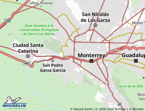 MICHELIN Residencial Torres de San Jerónimo map - ViaMichelin