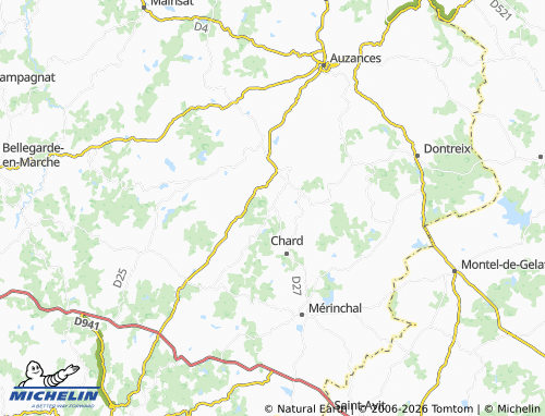 Mapa MICHELIN Châtelard - ViaMichelin