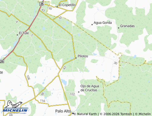 Mapa MICHELIN Pilotos - ViaMichelin