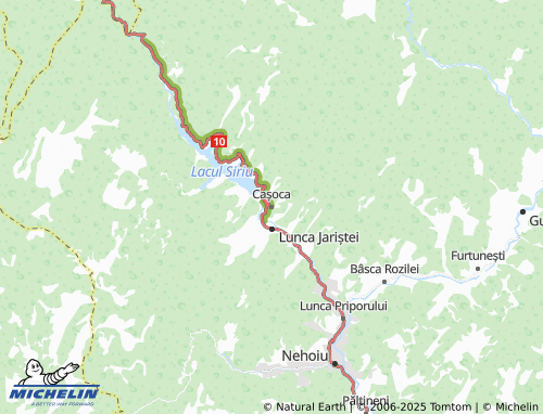 MICHELIN Cașoca map - ViaMichelin