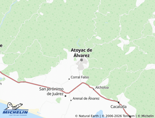 Carte MICHELIN El Ticui - ViaMichelin