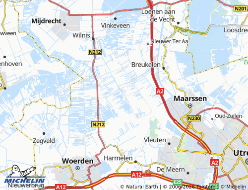 Kaart MICHELIN Kockengen - ViaMichelin