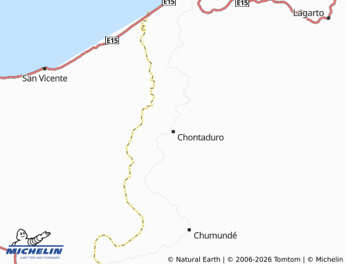 MICHELIN-Landkarte Chontaduro - ViaMichelin