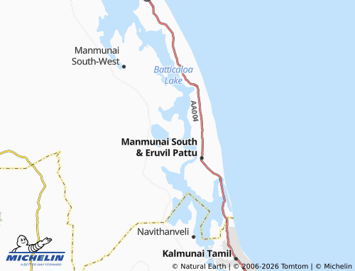 Mappa MICHELIN Palugaamam II - ViaMichelin