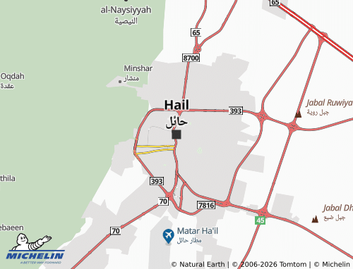 Mapa MICHELIN Hail - ViaMichelin