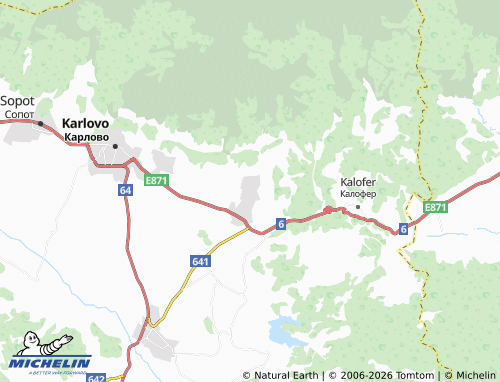 Mappa MICHELIN Vasil Levski - ViaMichelin