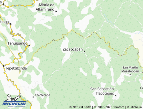 Mapa MICHELIN Eloxochitlán - ViaMichelin