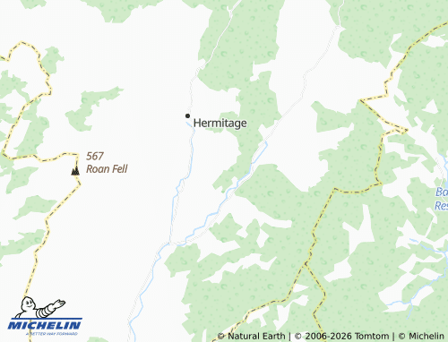 Carte MICHELIN Steele Road - ViaMichelin