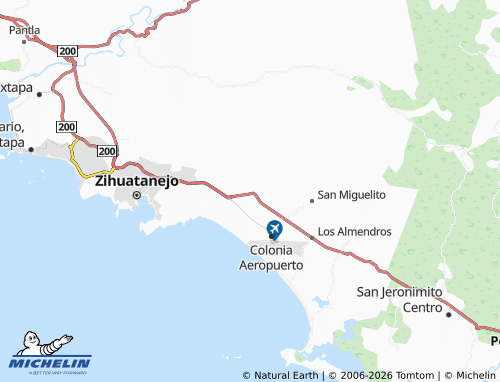 MICHELIN Progreso-El Coacoyul map - ViaMichelin