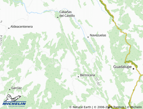 MICHELIN Solana map - ViaMichelin