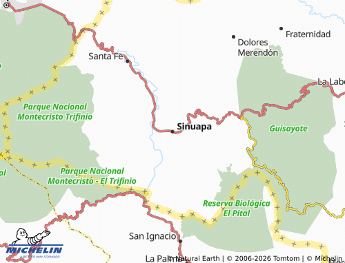 Mapa MICHELIN Sinuapa - ViaMichelin