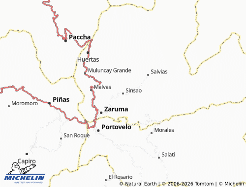 MICHELIN Sinsao map - ViaMichelin