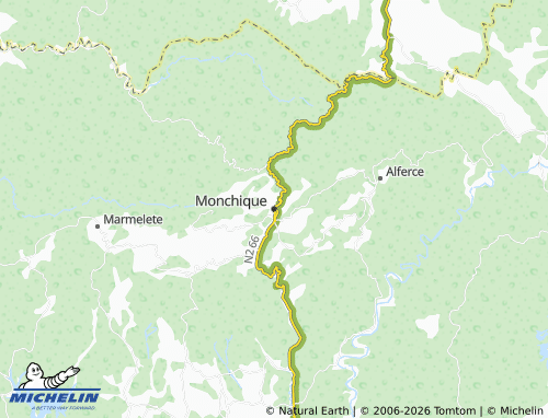 Mapa MICHELIN Monchique - ViaMichelin